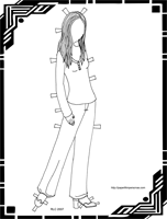 Click here For Full Sized Paper Doll to Print