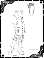 Click here For Full Sized Paper Doll to Print