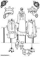 Click here For Full Sized Paper Doll to Print