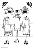 Click here For Full Sized Paper Doll to Print