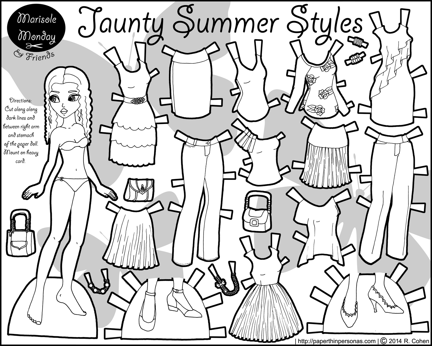 Jaunty Summer Styles - Paper Thin Personas | Paper Thin 