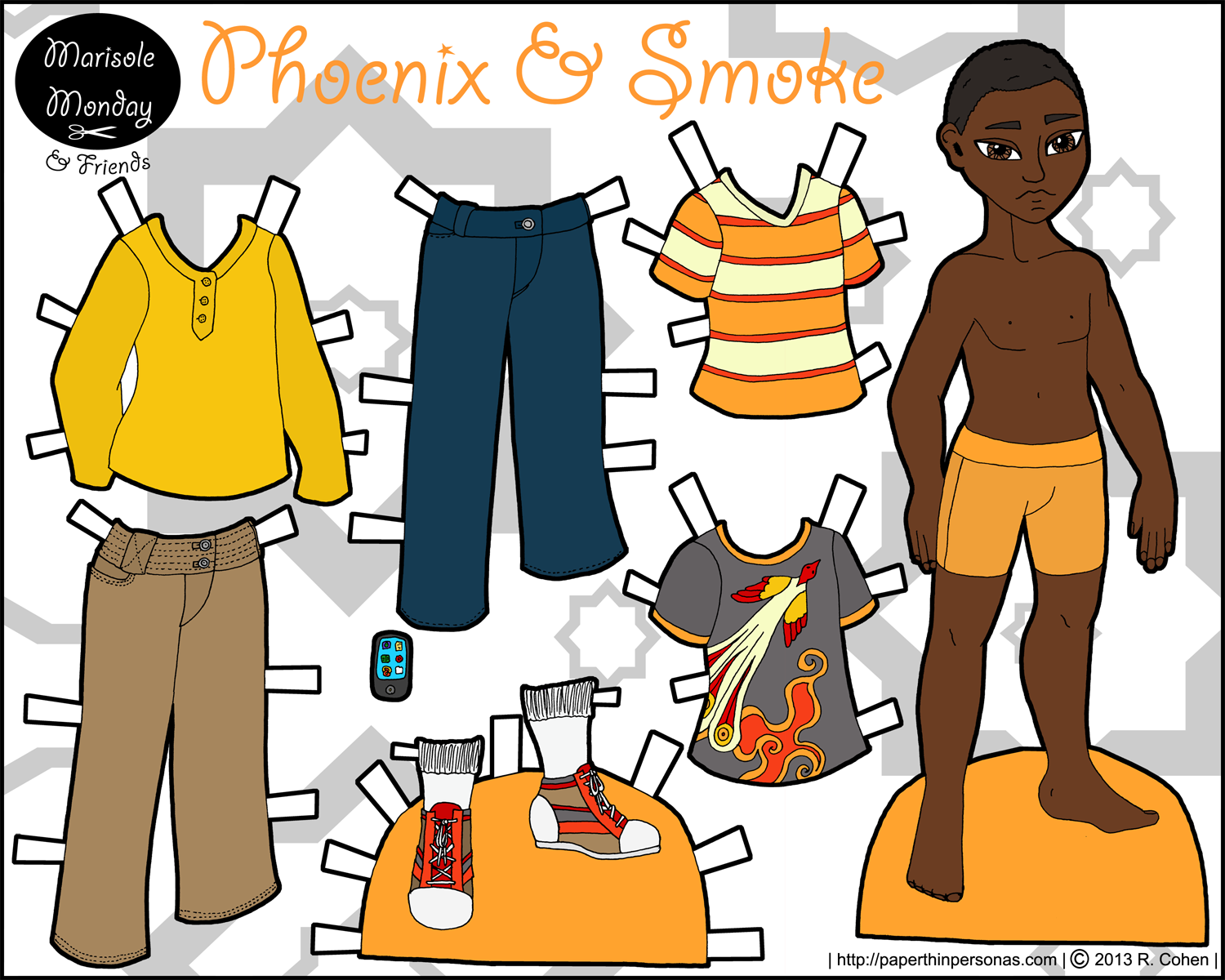 Thumbnail link image printable paper doll