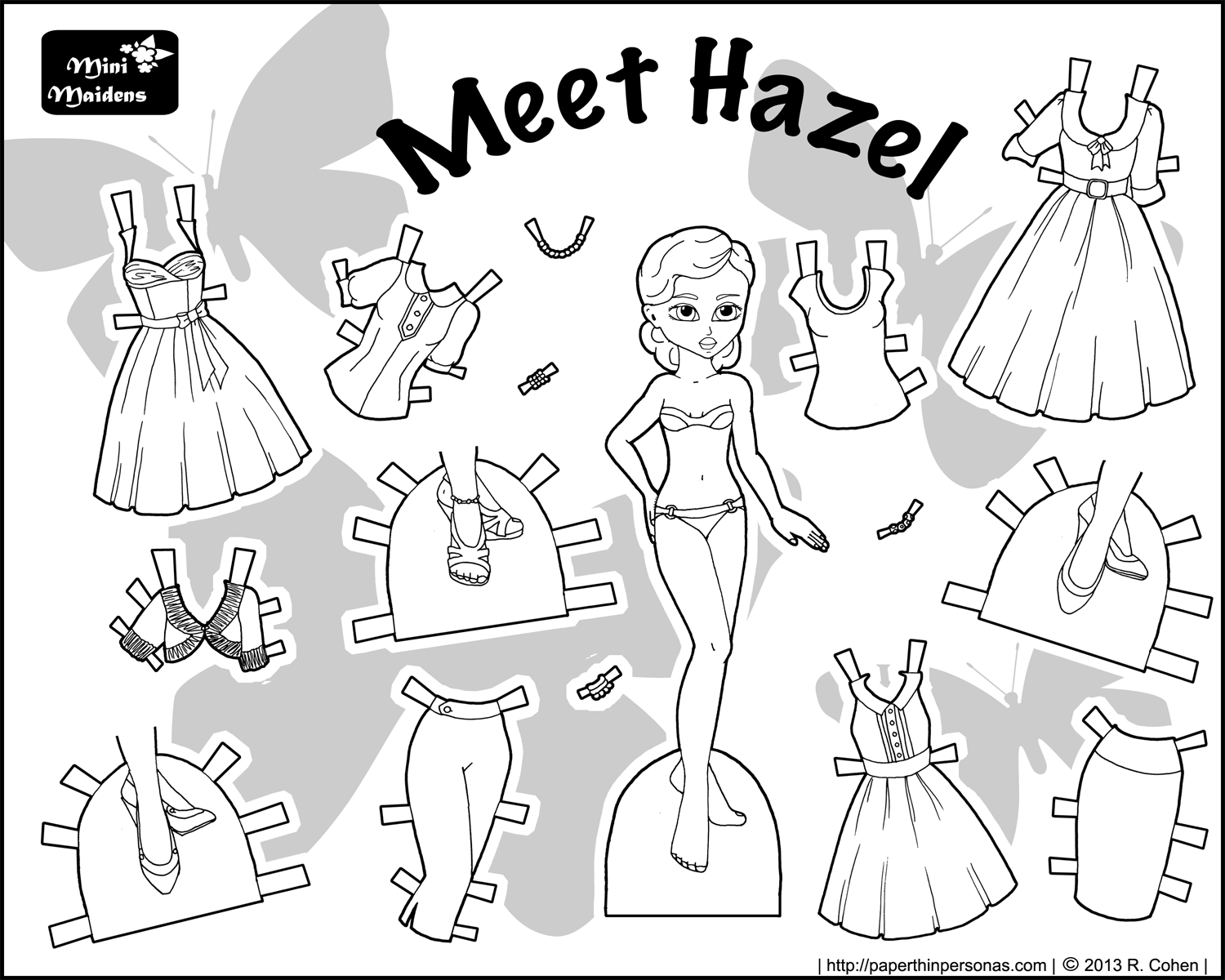 baby hazel coloring pages - photo #27