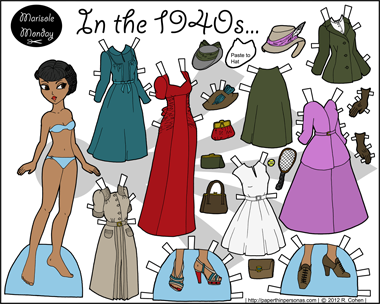 Thumbnail link image printable paper doll