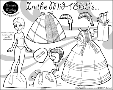 Thumbnail link image printable paper doll