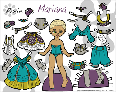 Thumbnail link image printable paper doll