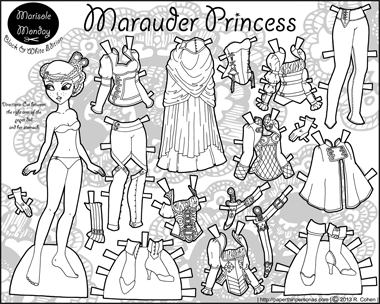 Thumbnail link image printable paper doll
