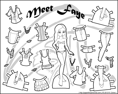Thumbnail link image printable paper doll