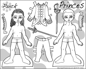 Thumbnail link image printable paper doll