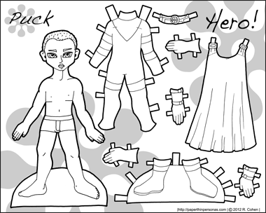 Thumbnail link image printable paper doll