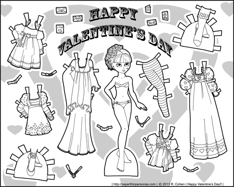 Thumbnail link image printable paper doll