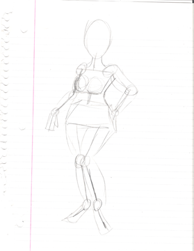 first stage of the template