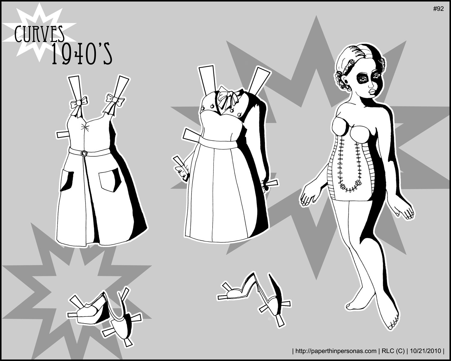 Paper Thin Personas • Page 88 Of 97 • Daily Diverse And Dynamic Printable Paper Dolls
