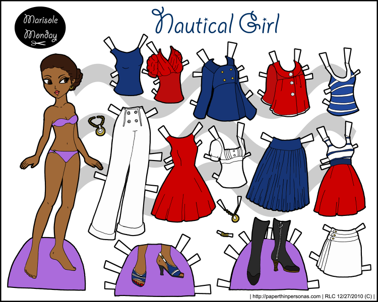 Printable Paper Dolls From Paper Thin Personas 1150