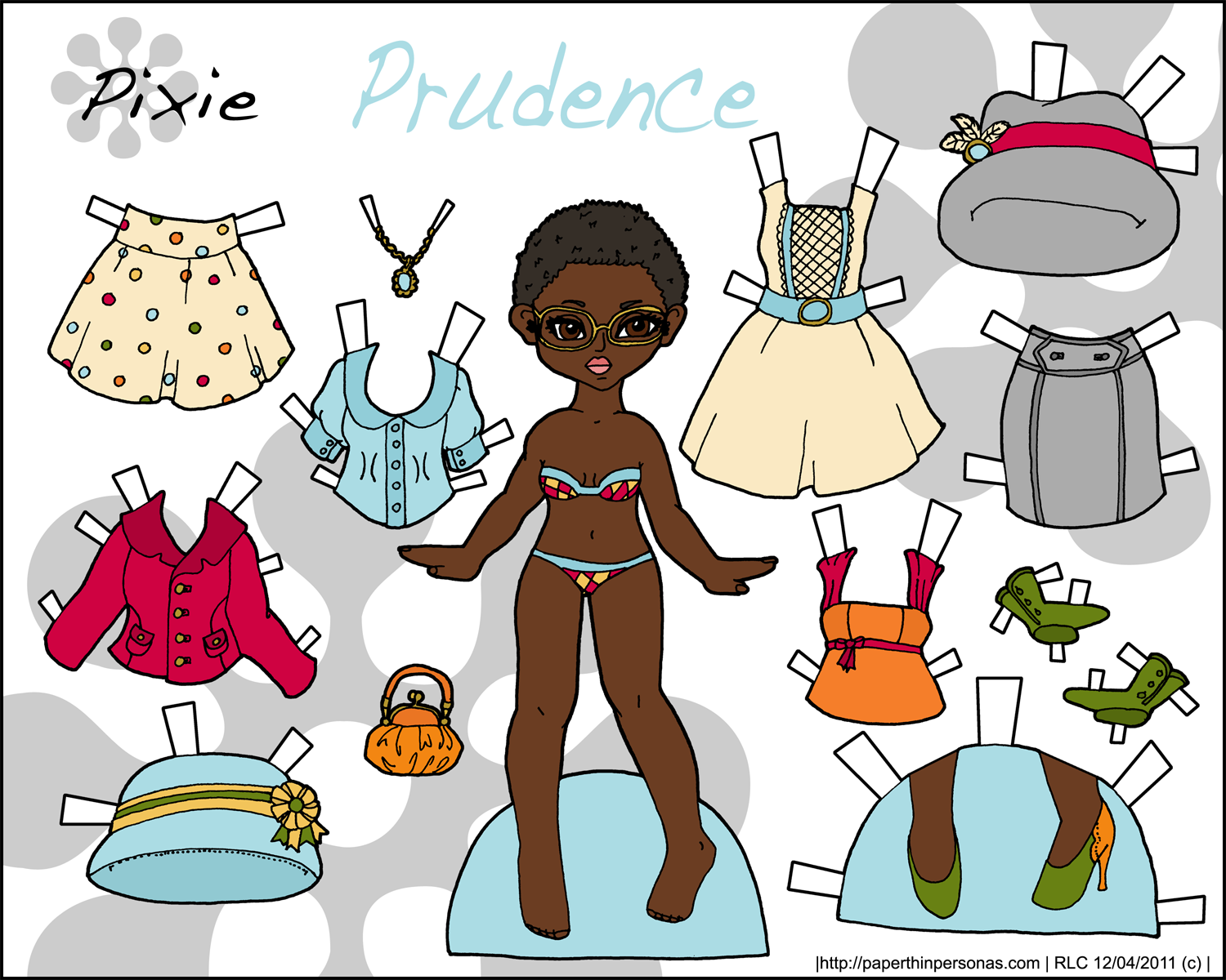Paper Thin Personas • Page 63 Of 88 • Daily Diverse And Dynamic Printable Paper Dolls