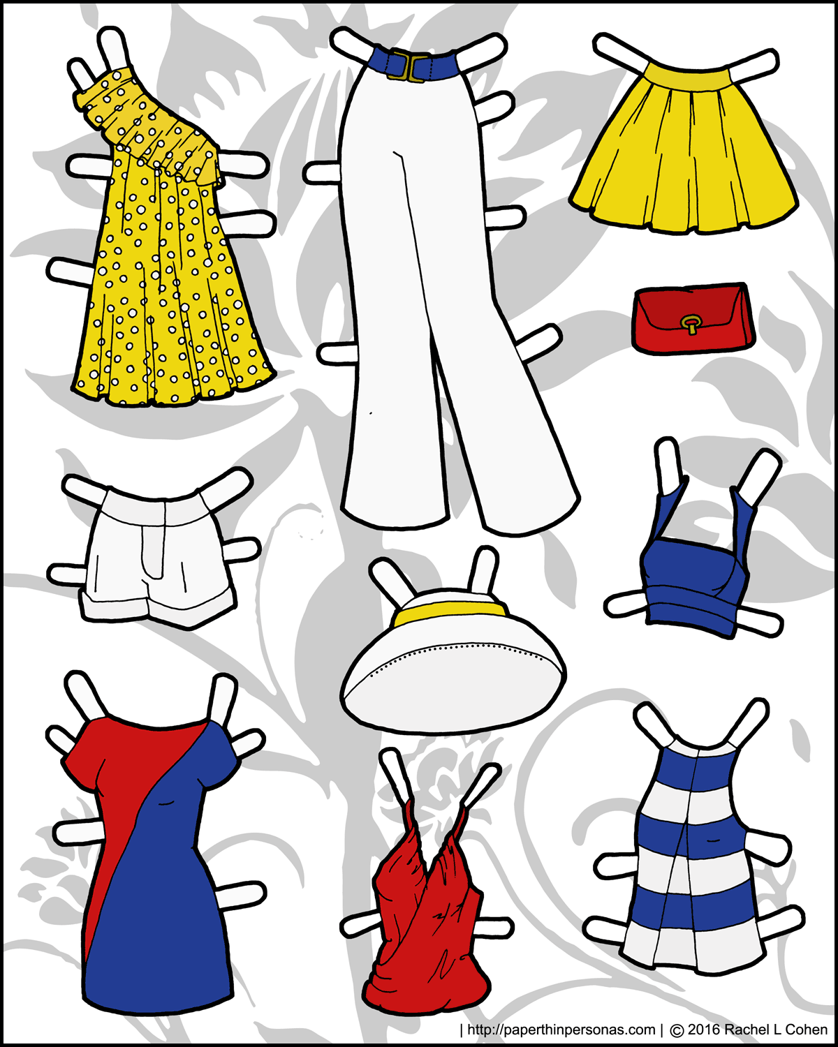 Paper Thin Personas • Page 10 Of 88 • Daily Diverse And Dynamic Printable Paper Dolls