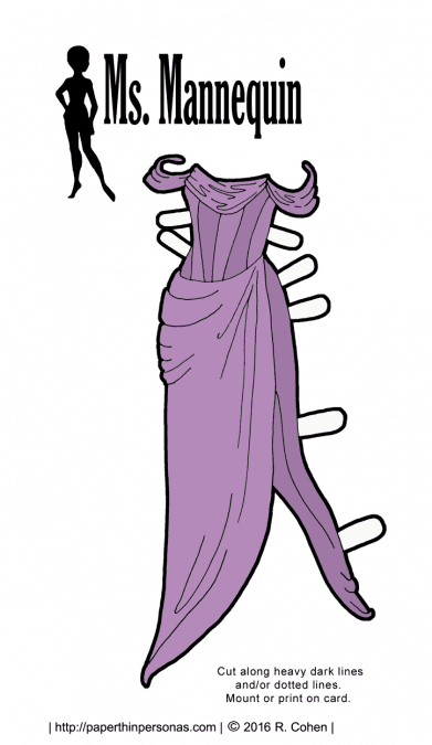 Printable Paper Dolls from Paper Thin Personas
