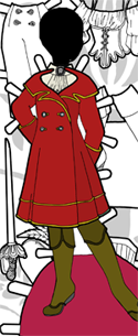 Thumbnail of the printable paper doll clothes