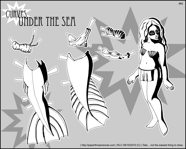 Curves Mermaid