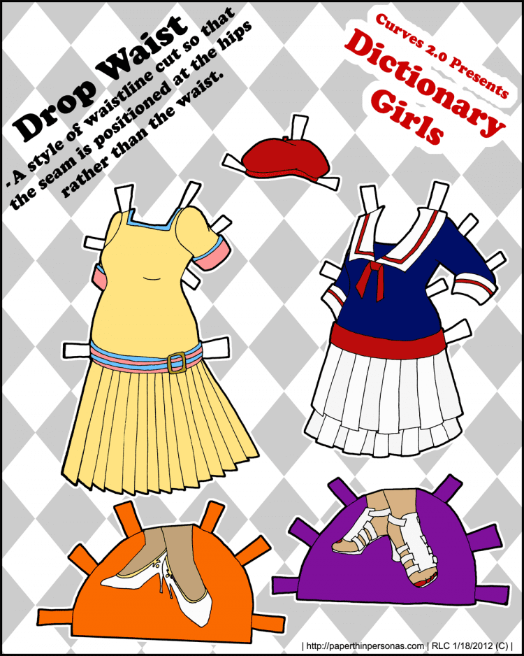 dictionary-drop-waist