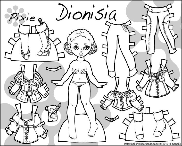 dionisia-paper-doll-bw