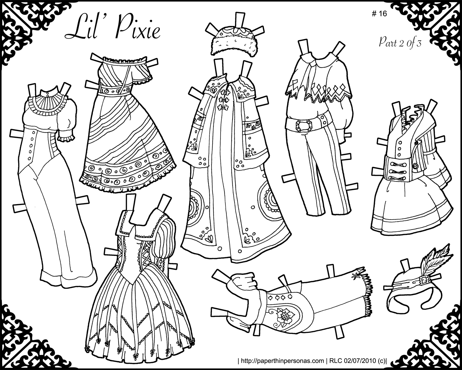 Paper Dolls With Clothes To Print Cheap Online