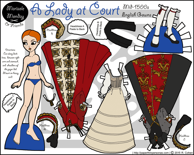 margot-tudor-paper-doll