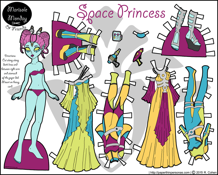 space-princess-paper-doll-color