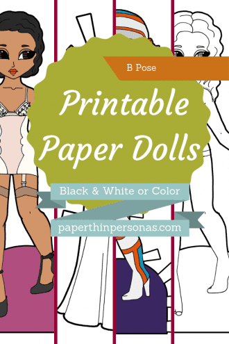 Dozens of different boy paper dolls designs to print in color or black and white. Choose between contemporary fantasy or sci-fi, your paper dolls can be almost anything.