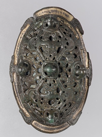 An actual Viking oval brooch from the 10th Century- The Met- Accession Number: 1982.323.1