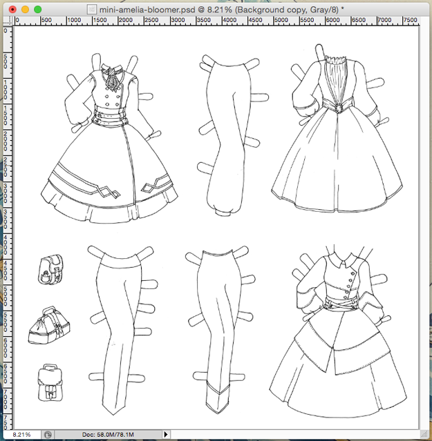 25 minutes later, she's actually looking pretty good.