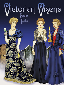 Victorian Vixen Paper Dolls by Ted Menten