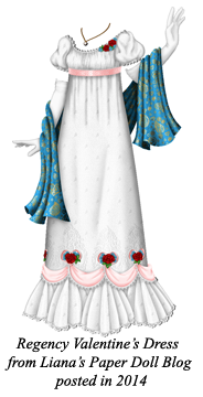 Paper doll gown by Liana of Liana's Paper Doll Blog. Posted with Permission. 