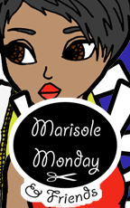 Essential Elegance is a beautiful black paper doll with short hair and a 16 piece wardrobe including accessories.