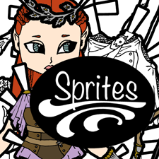 Willow In the Woods: An Elven fantasy paper doll with a six piece wardrobe. Free to print in color or black and white from paperthinpersonas.com