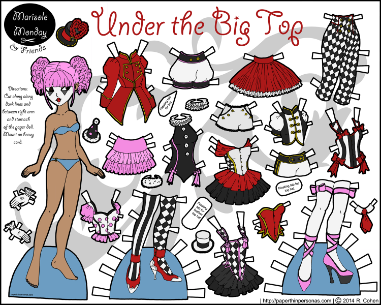 marisole-circus-paper-doll-color