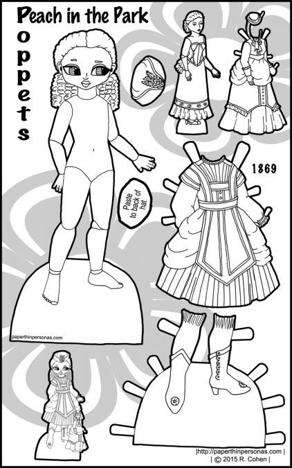 poppet-1870s-victorian-historical-paper-doll-peach-black-white