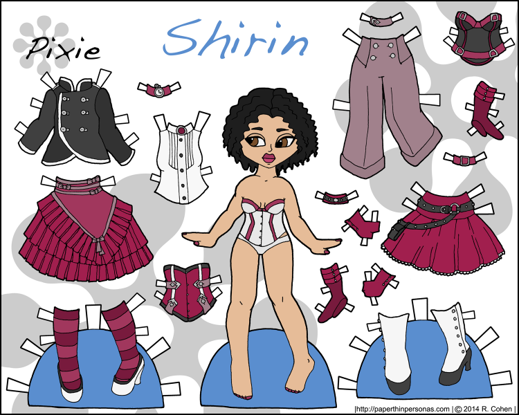 shirin-steampunk-paper-doll-doll