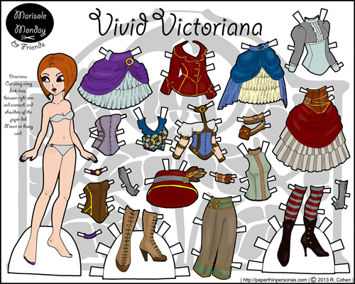 thumbnail-vivid-victoriana-marisole-monday-steampunk-paper-doll-melissa-smith
