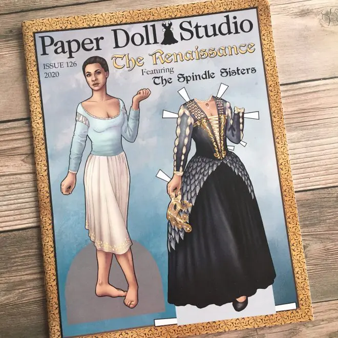 The cover of Paper Doll Studio magazine issue 126. 