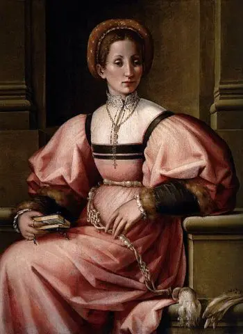 Portrait of a Lady by Pier Francesco Foschi, 1530-1535?