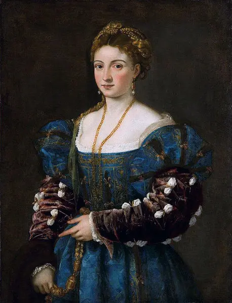 La Bella by Titian, c. 1536
