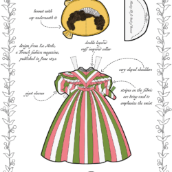 A dress from 1832.