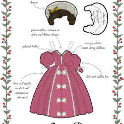 A dress from 1833.