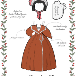 A dress from 1836.