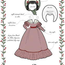 A dress from 1837.