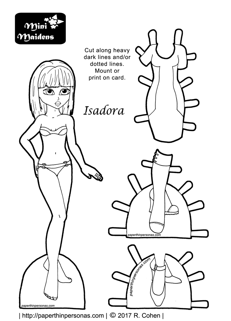Miss Missy Paper Dolls: Happy Easter Paper doll