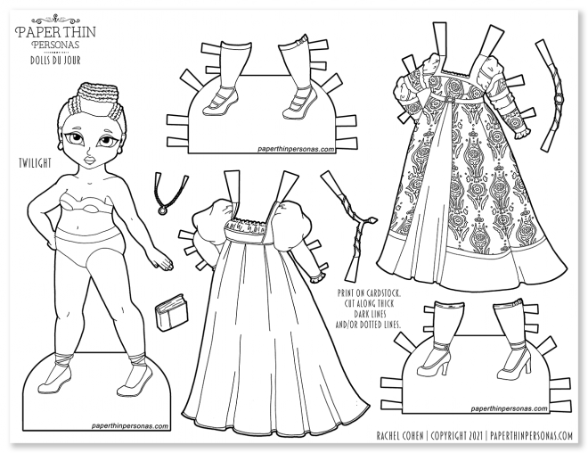 DDJ: A Renaissance Fantasy Princess Printable & Her Gowns • Paper Thin ...