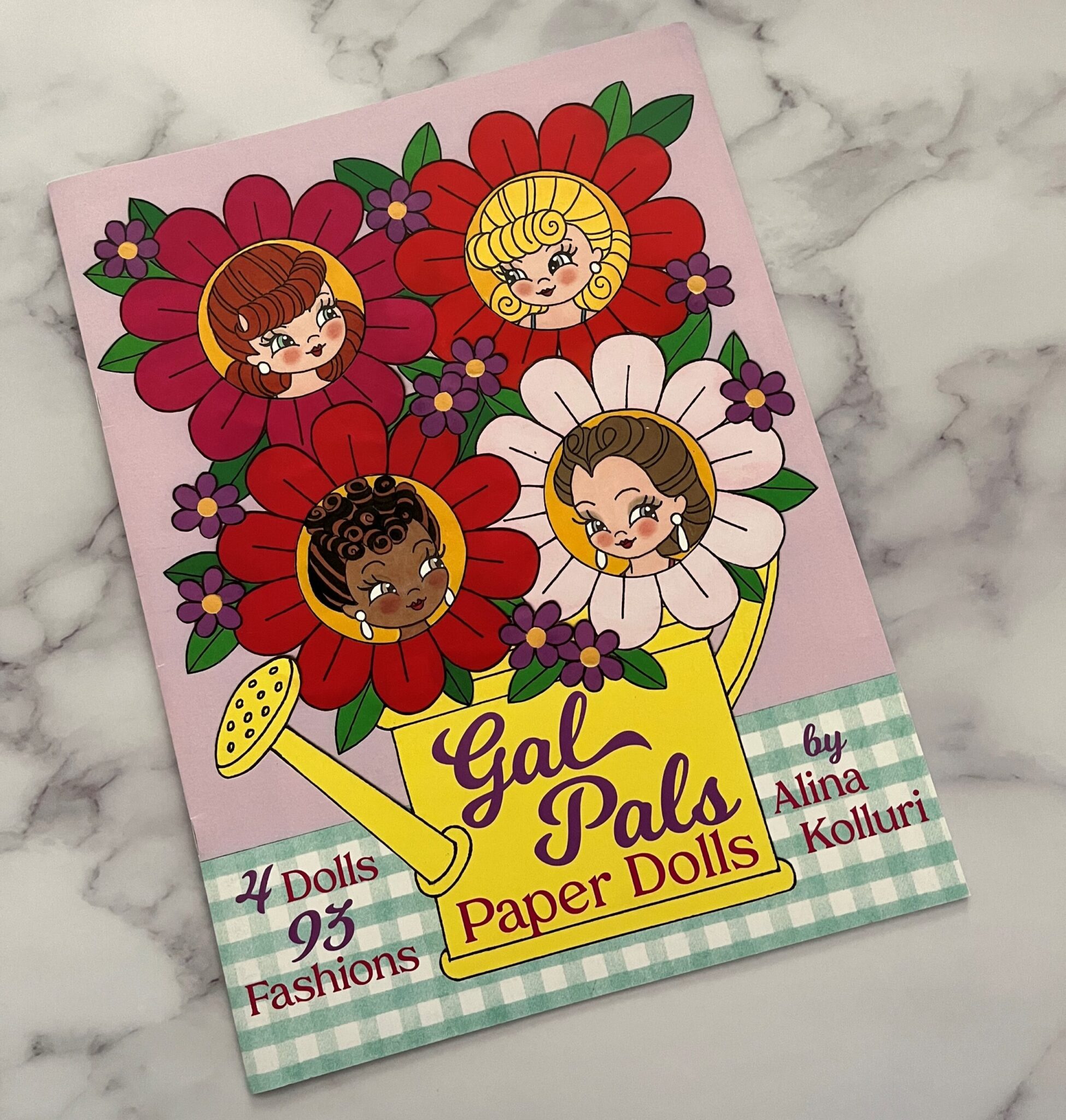 Paper Gal Reviewing Two Books by Alina Kolluri: Gal Pals Paper Dolls & Mod Brides ...